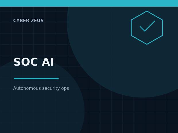 Cyber Zeus SOC AI